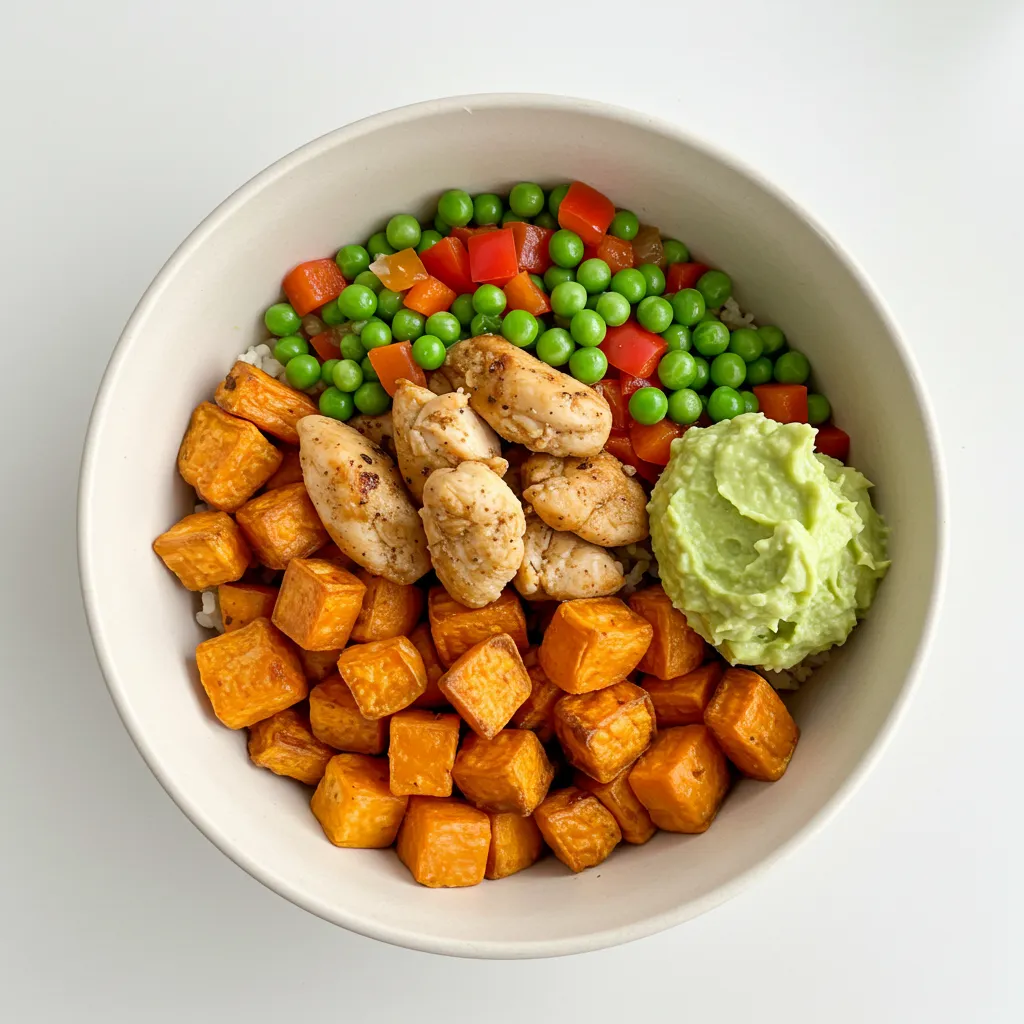 Chicken and Sweet Potato Bowls